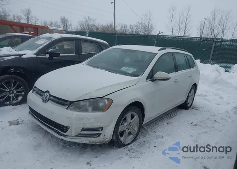 2015 Volkswagen Golf Sportwagen Tdi S 4-Door z USA, uszkodzony, nr VIN 3VWCA7AU3FM505523